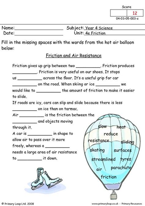 add friction surface vocabulary test answers 5th garde|friction vocabulary practice games.